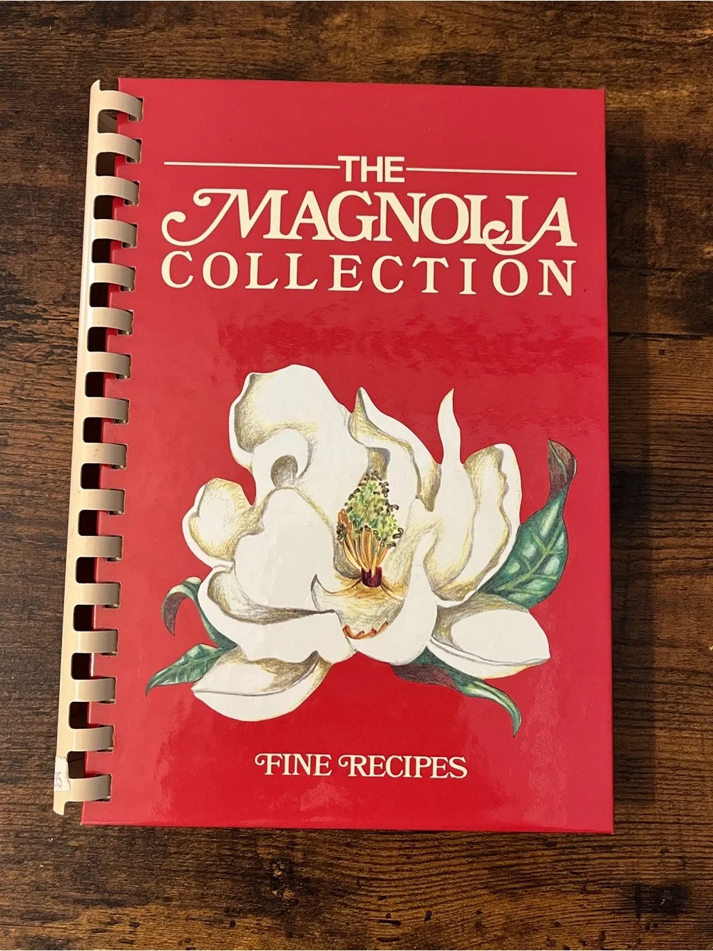 The Magnolia Cookbook Vintage Fine Recipes Signed by Author 80s